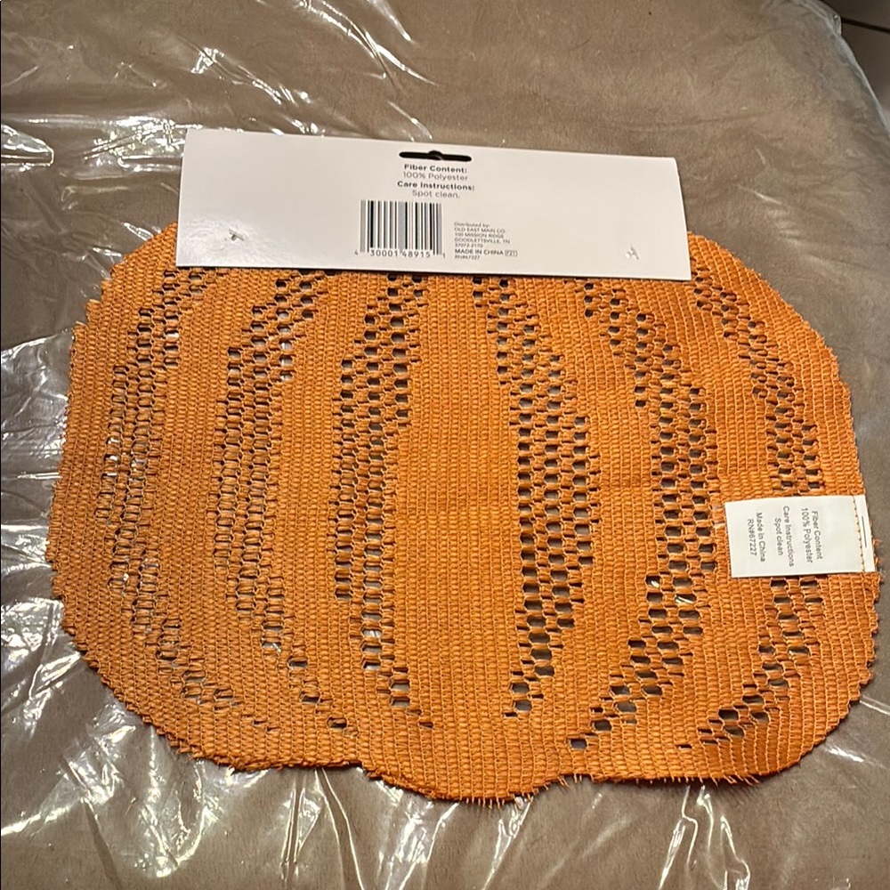 Orange Pumpkin 🥳HP🥳 Decor Accent with Intricate Cutout Design - Picture 2 of 2